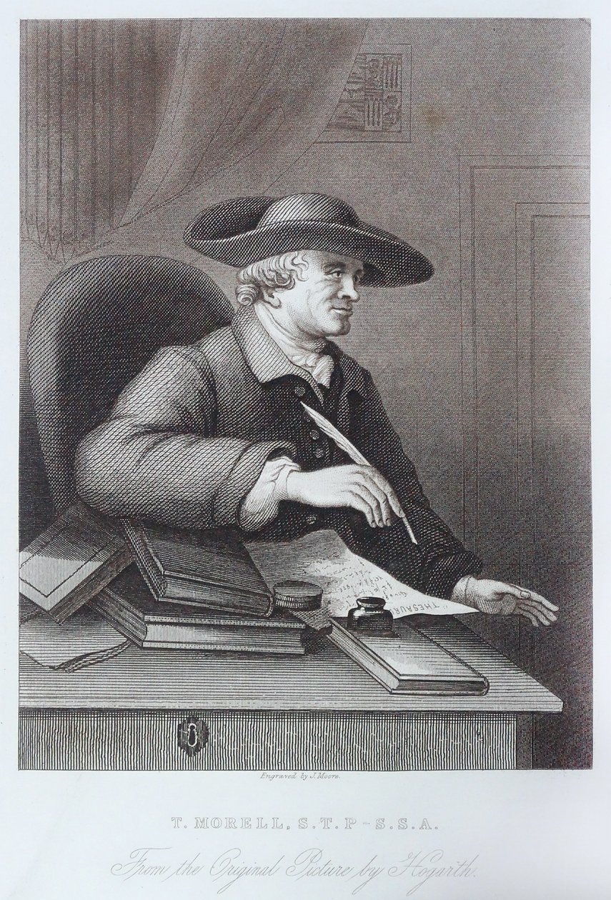 Indgravering af T. Morell af William Hogarth af William Hogarth