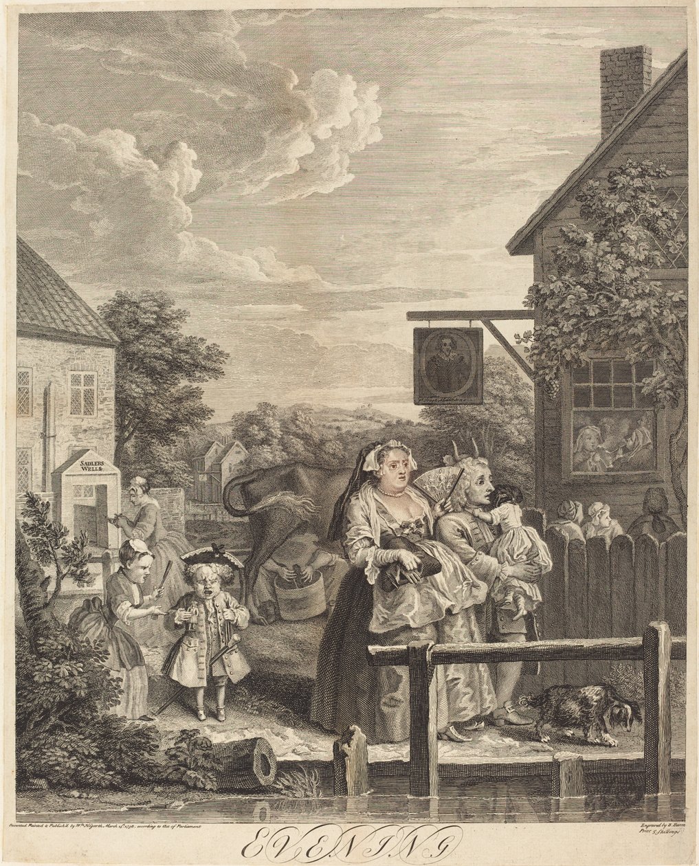 Aften af William Hogarth
