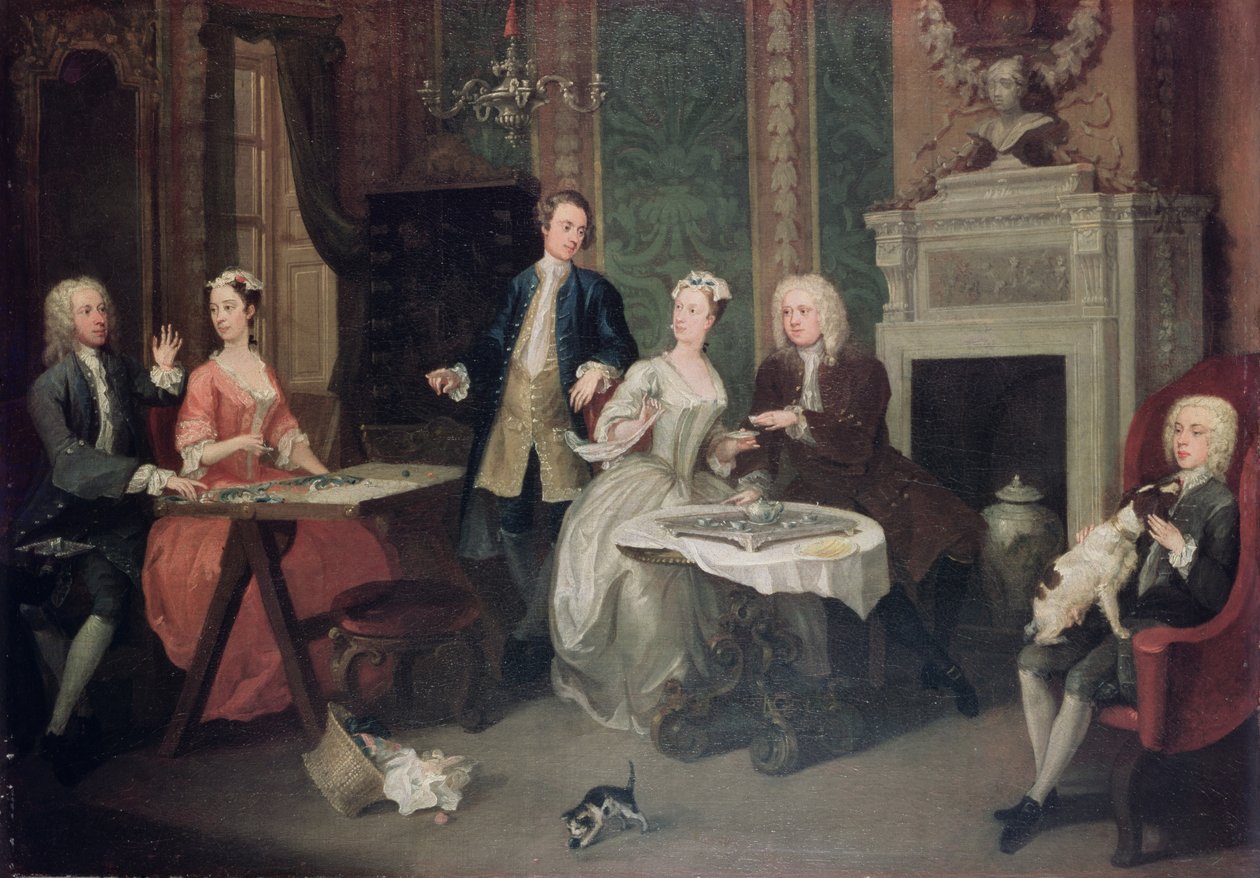 Familiefest af William Hogarth