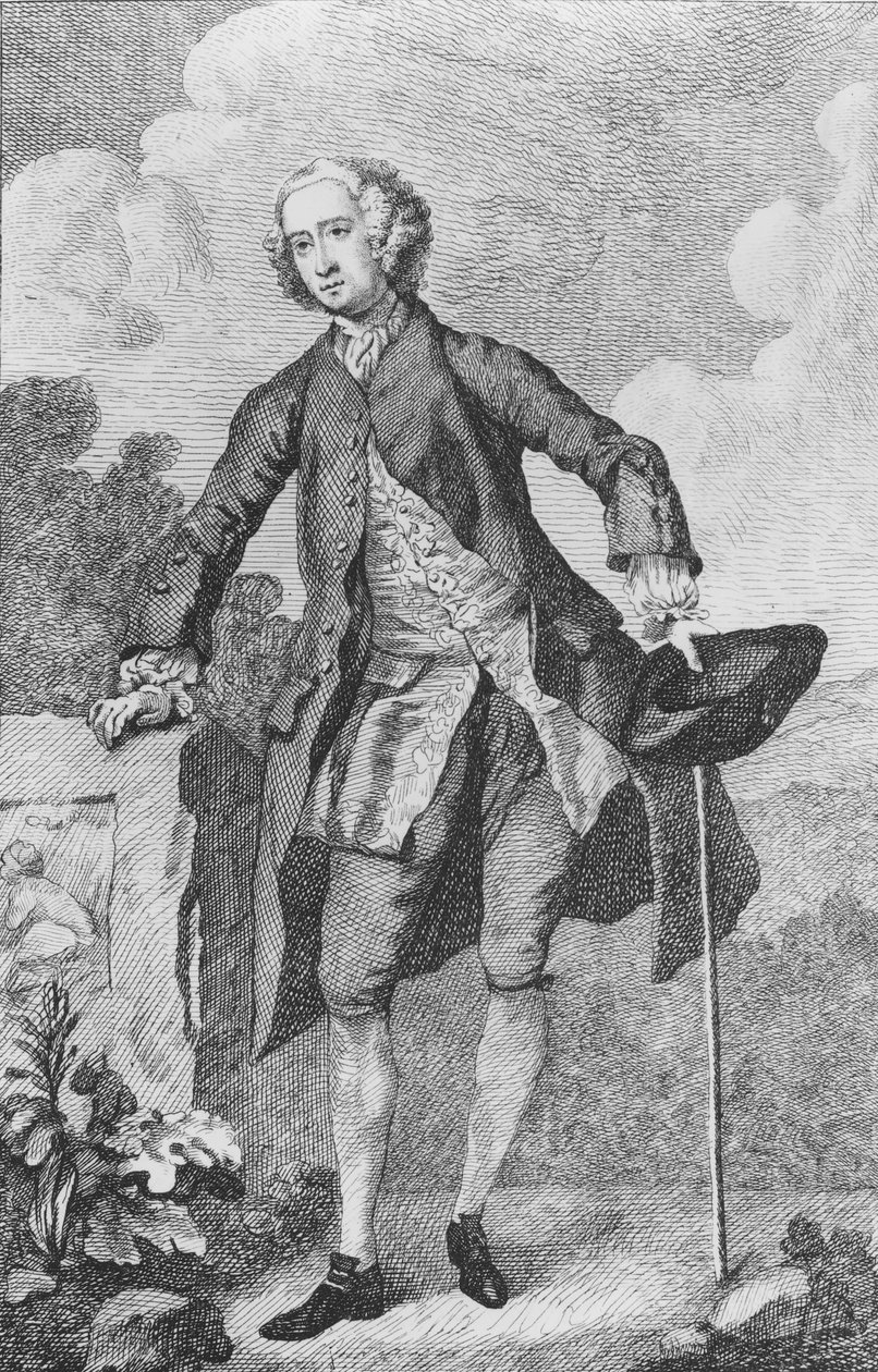 Gustav Hamilton af William Hogarth