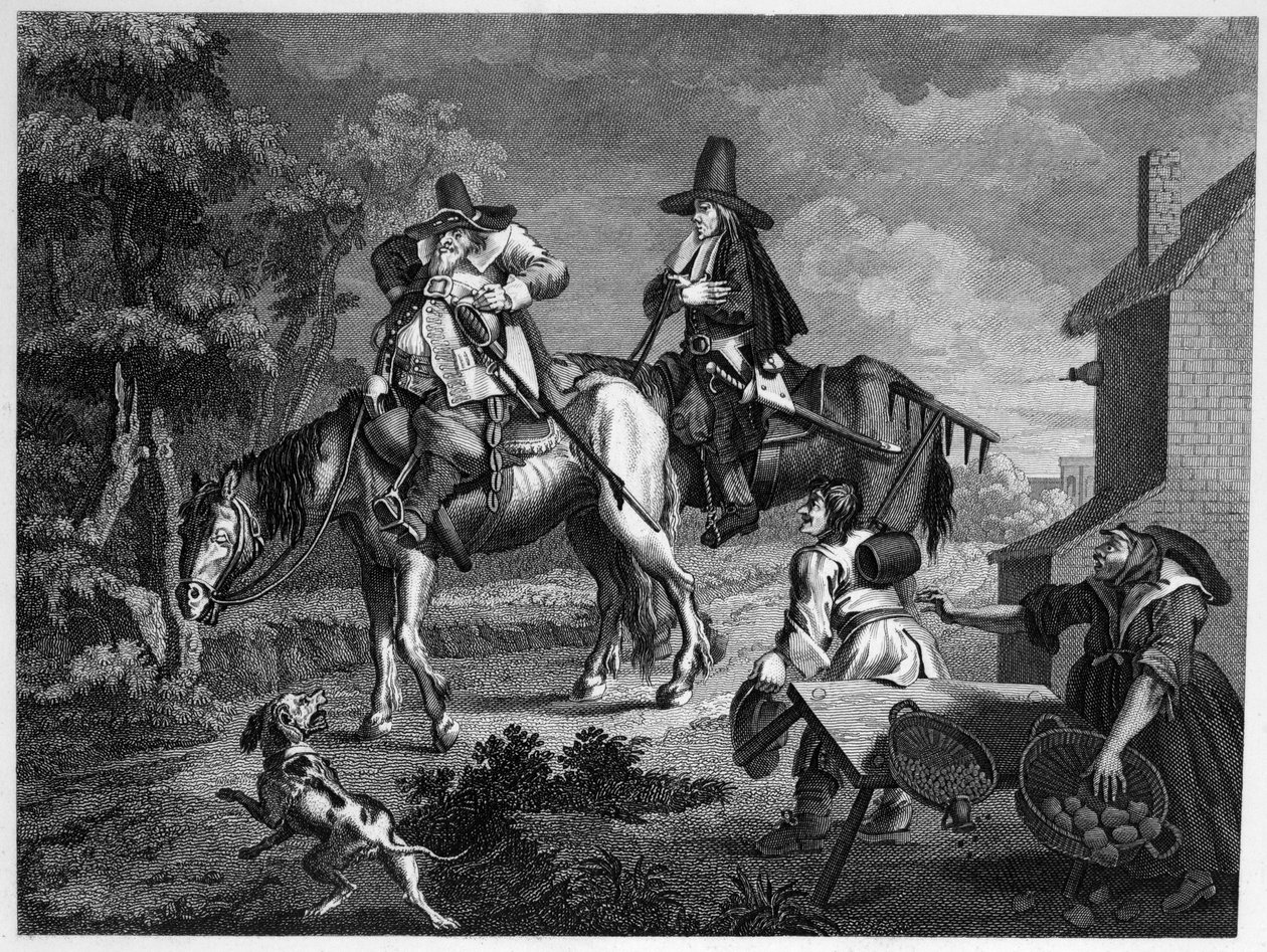 Hudibras Sallies Forth af William Hogarth