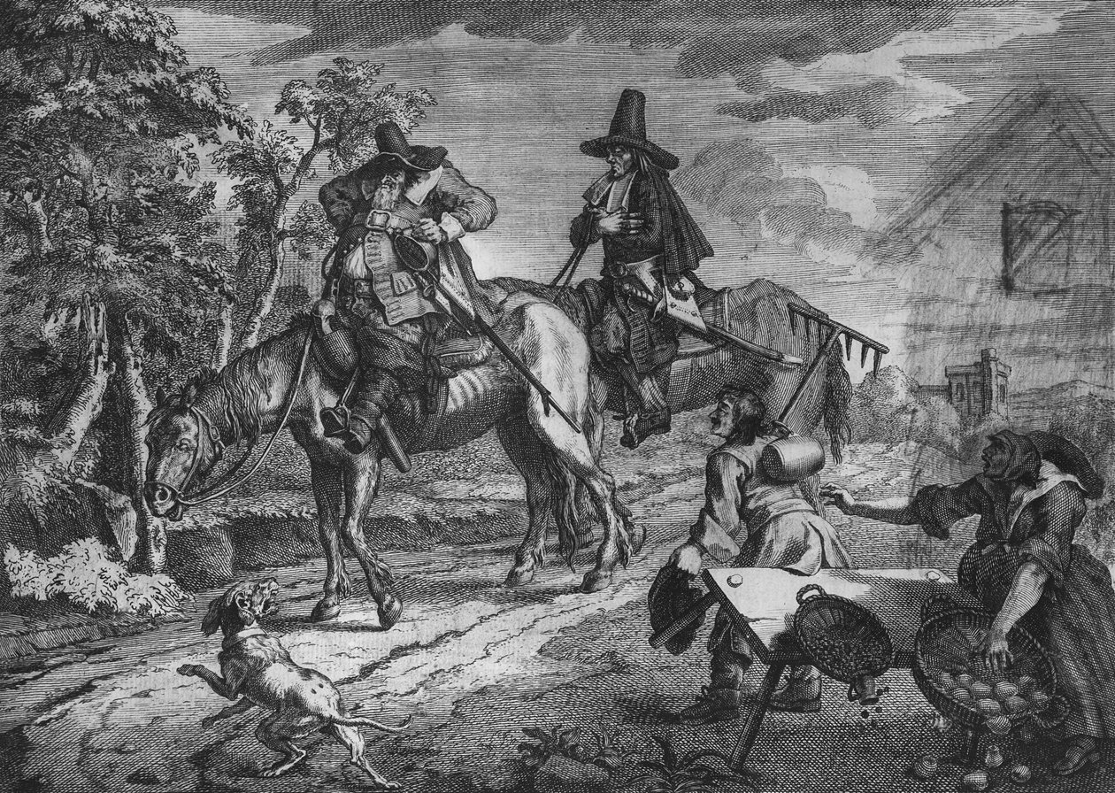 Hudibras Sallies Forth, plade II, fra 