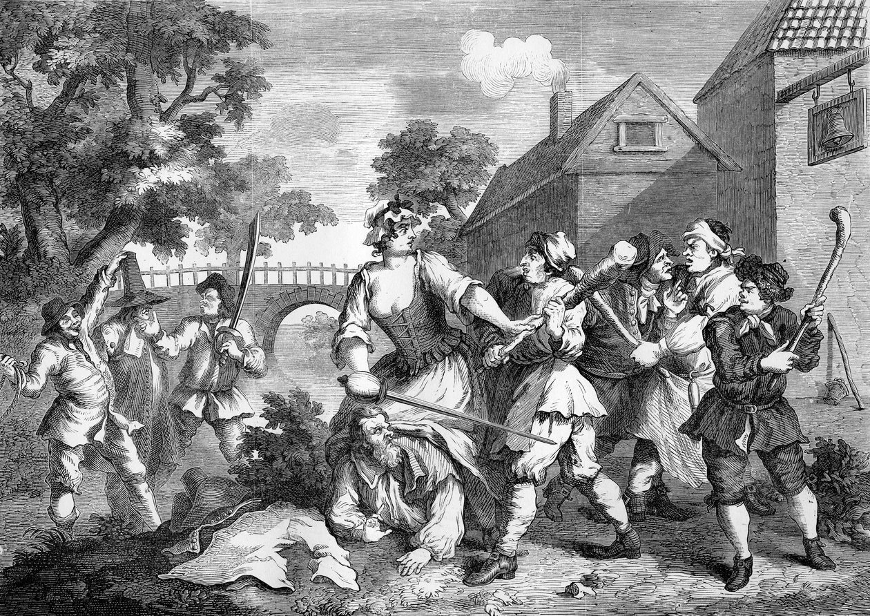 Hudibras af William Hogarth af William Hogarth