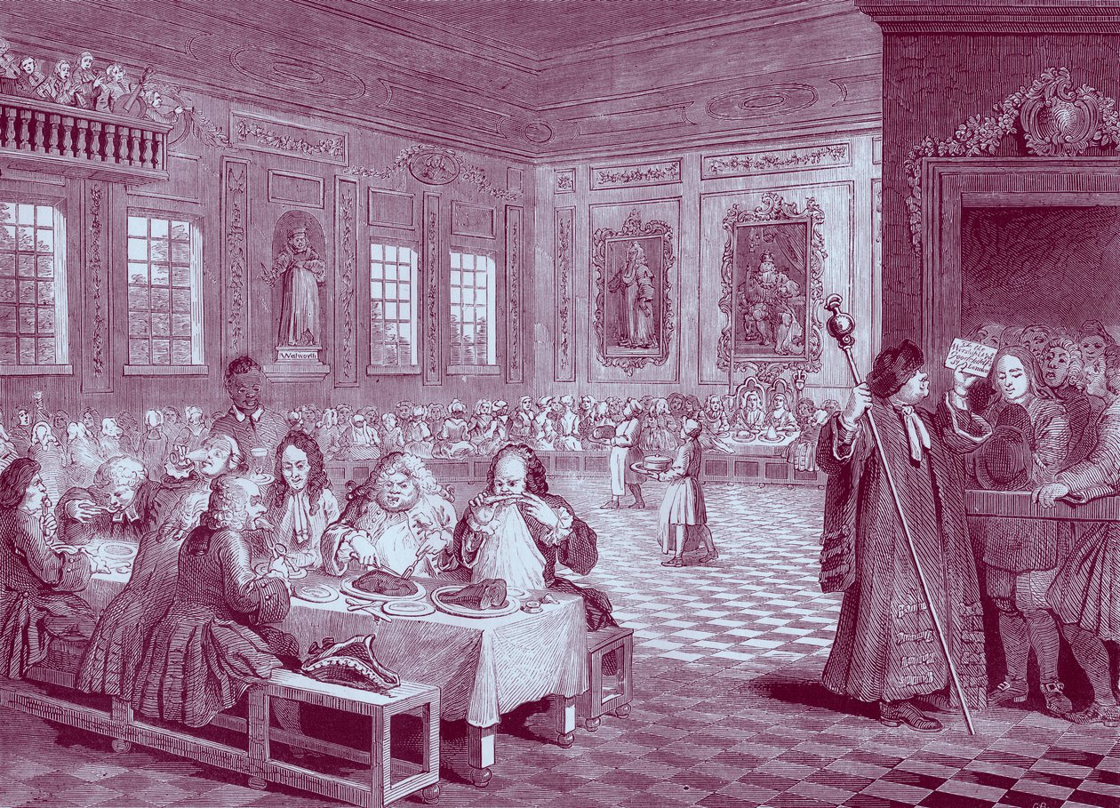 Industri og lediggang af William Hogarth af William Hogarth