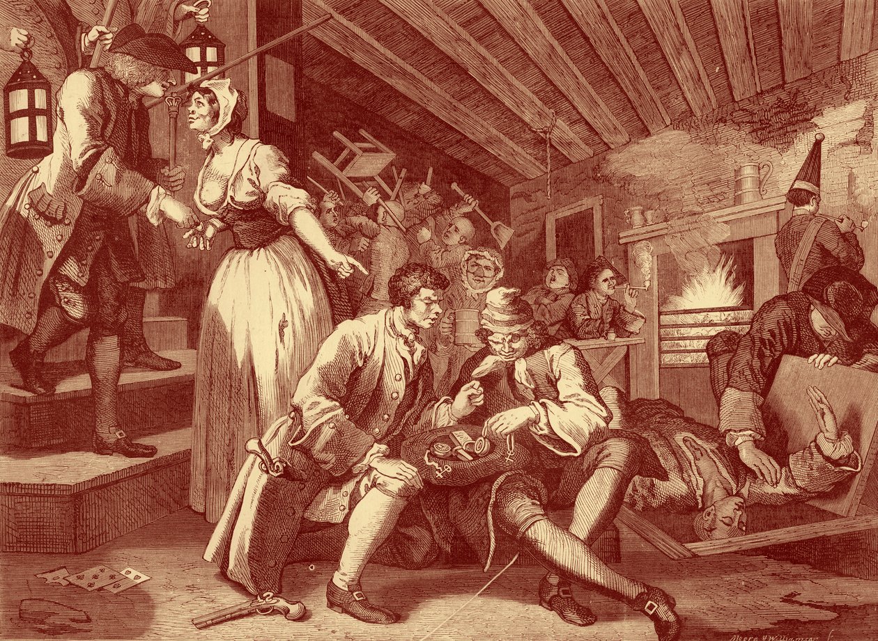 Industri og lediggang af William Hogarth af William Hogarth