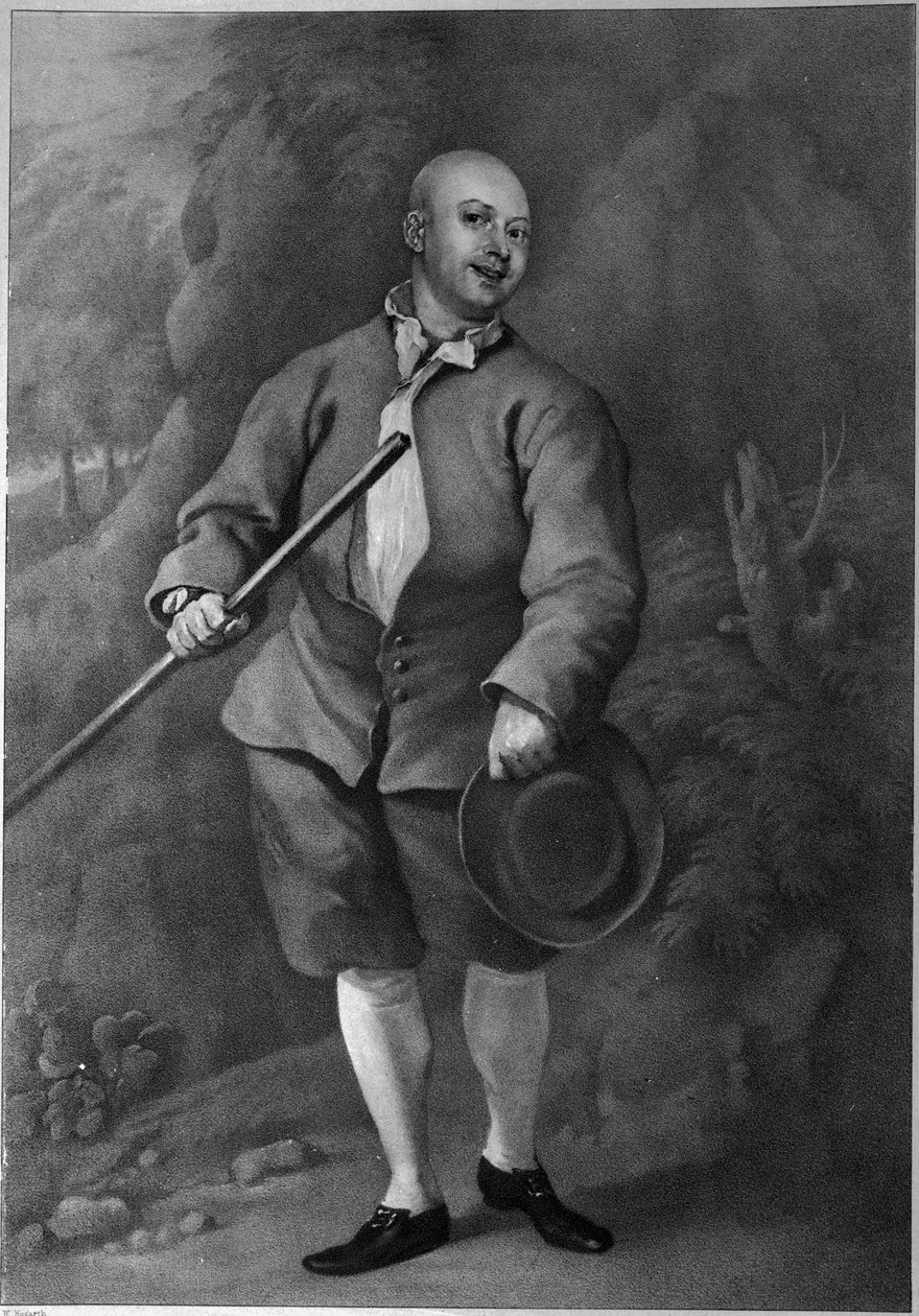 John Broughton, graveret af F. Ross, 1842 af William Hogarth