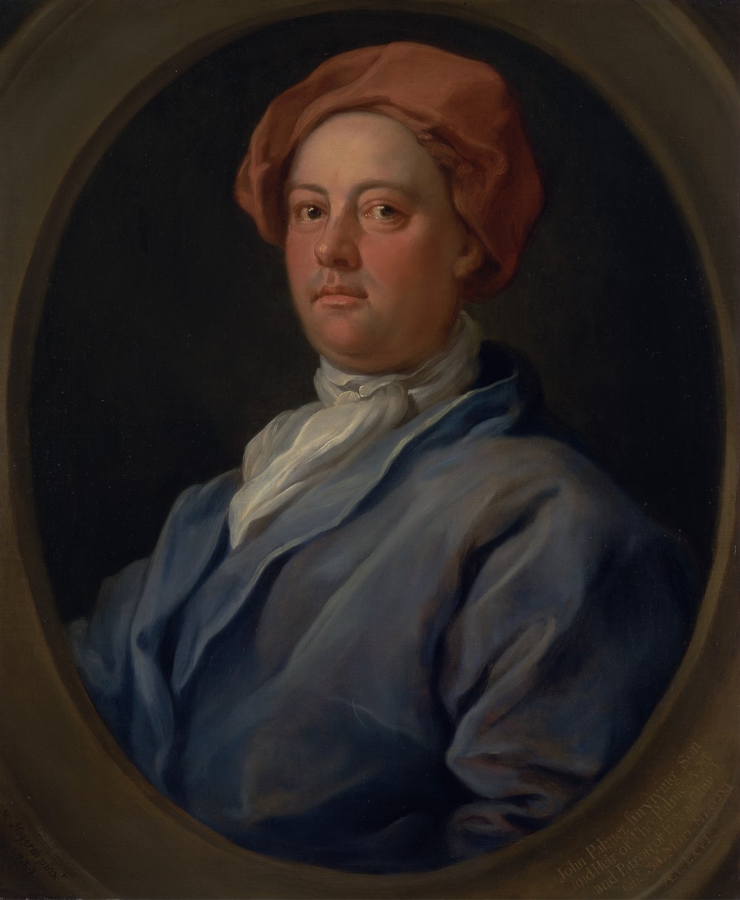 John Palmer, advokat for det indre tempel, 1749. af William Hogarth