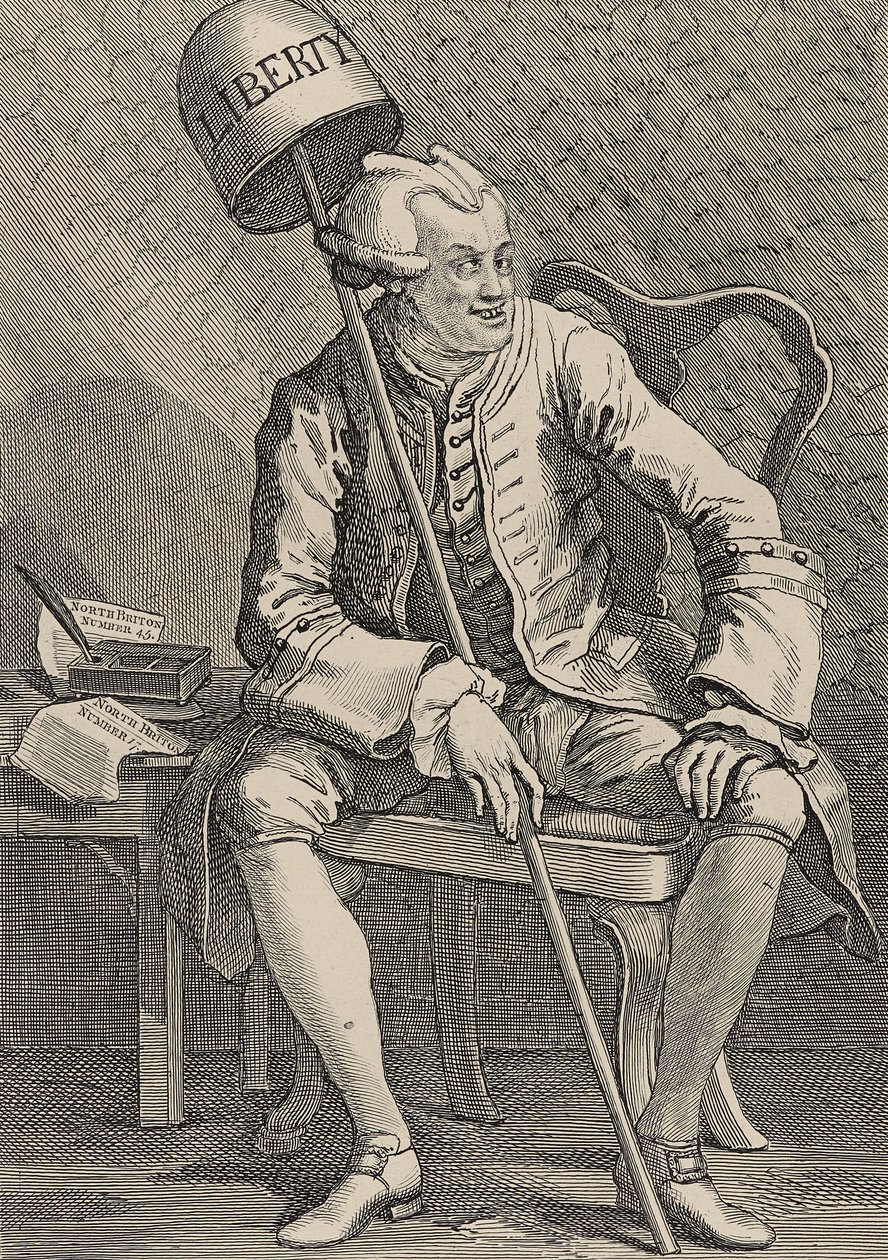 John Wilkes, Esq. af William Hogarth