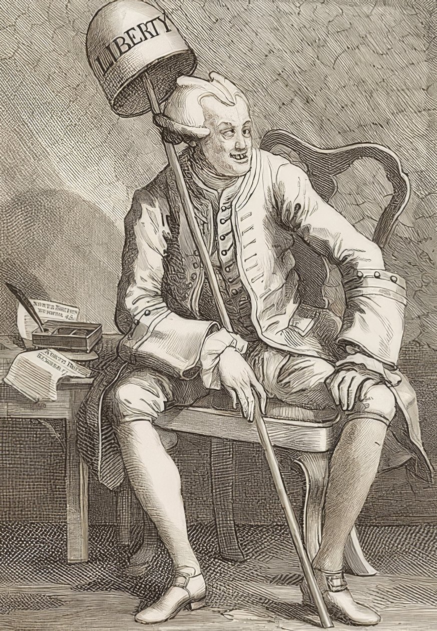 John Wilkes Esq. 1763 af William Hogarth