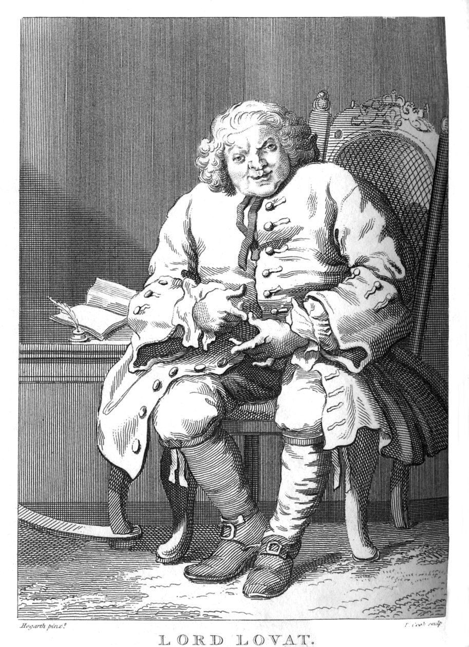 Lord Lovat af William Hogarth af William Hogarth