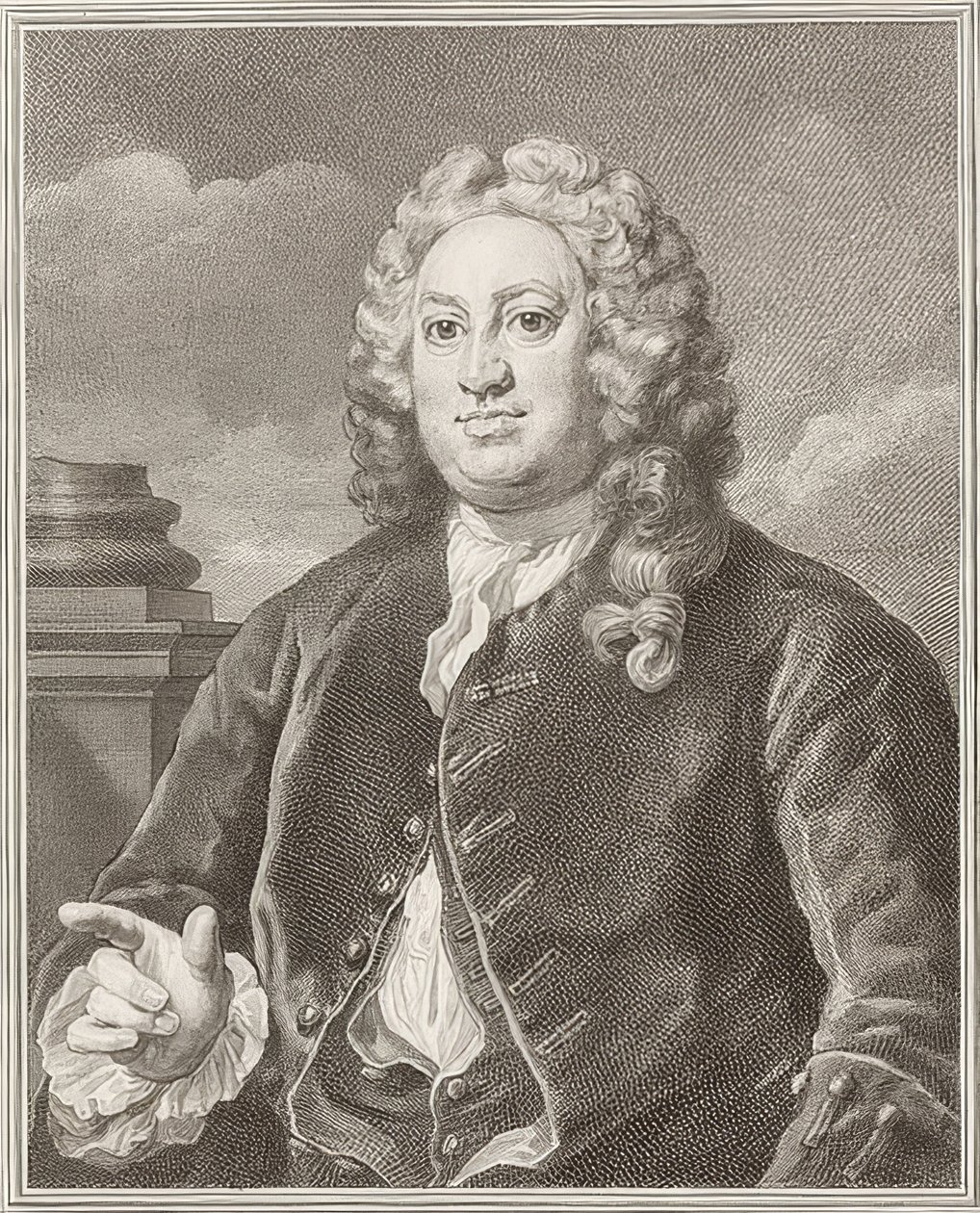 Martin Folkes. 1742 af William Hogarth