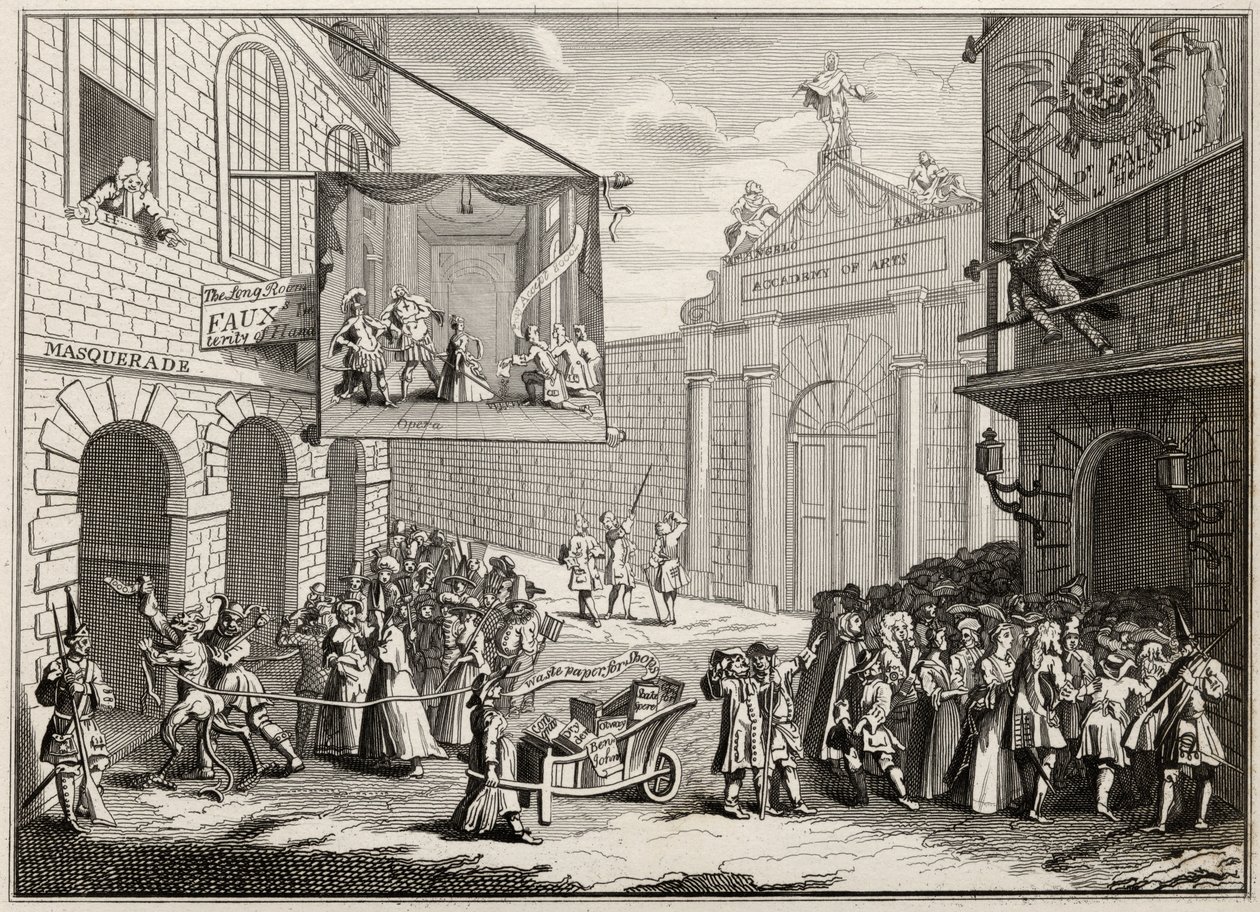Masquerades and Operas, Burlington Gate, fra 
