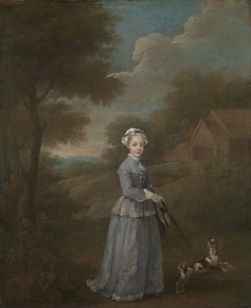 Miss Wood af William Hogarth