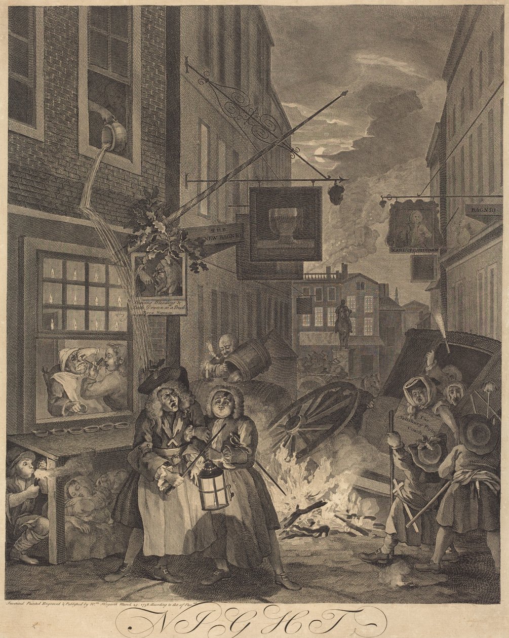 Nat af William Hogarth