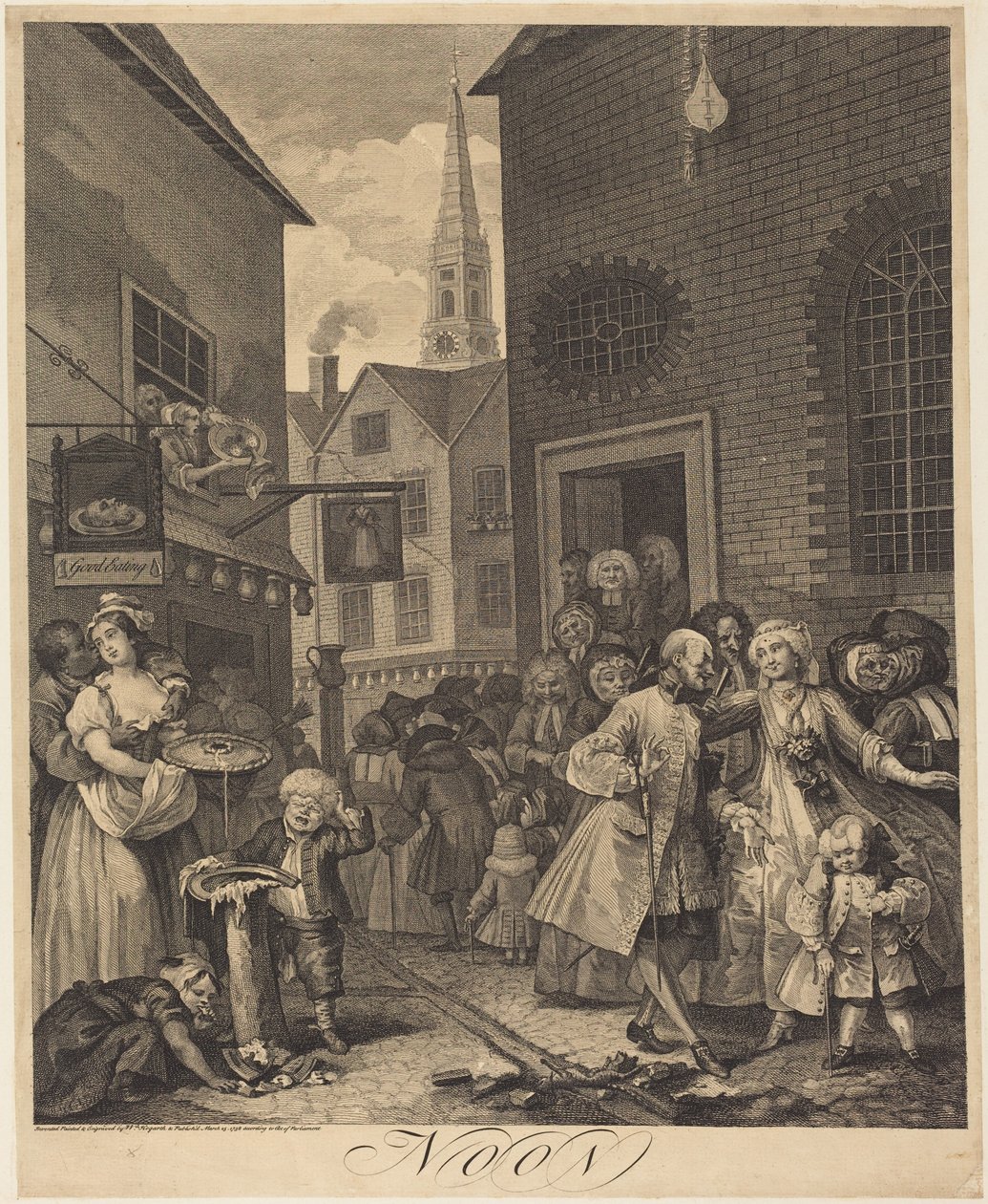 Middag af William Hogarth