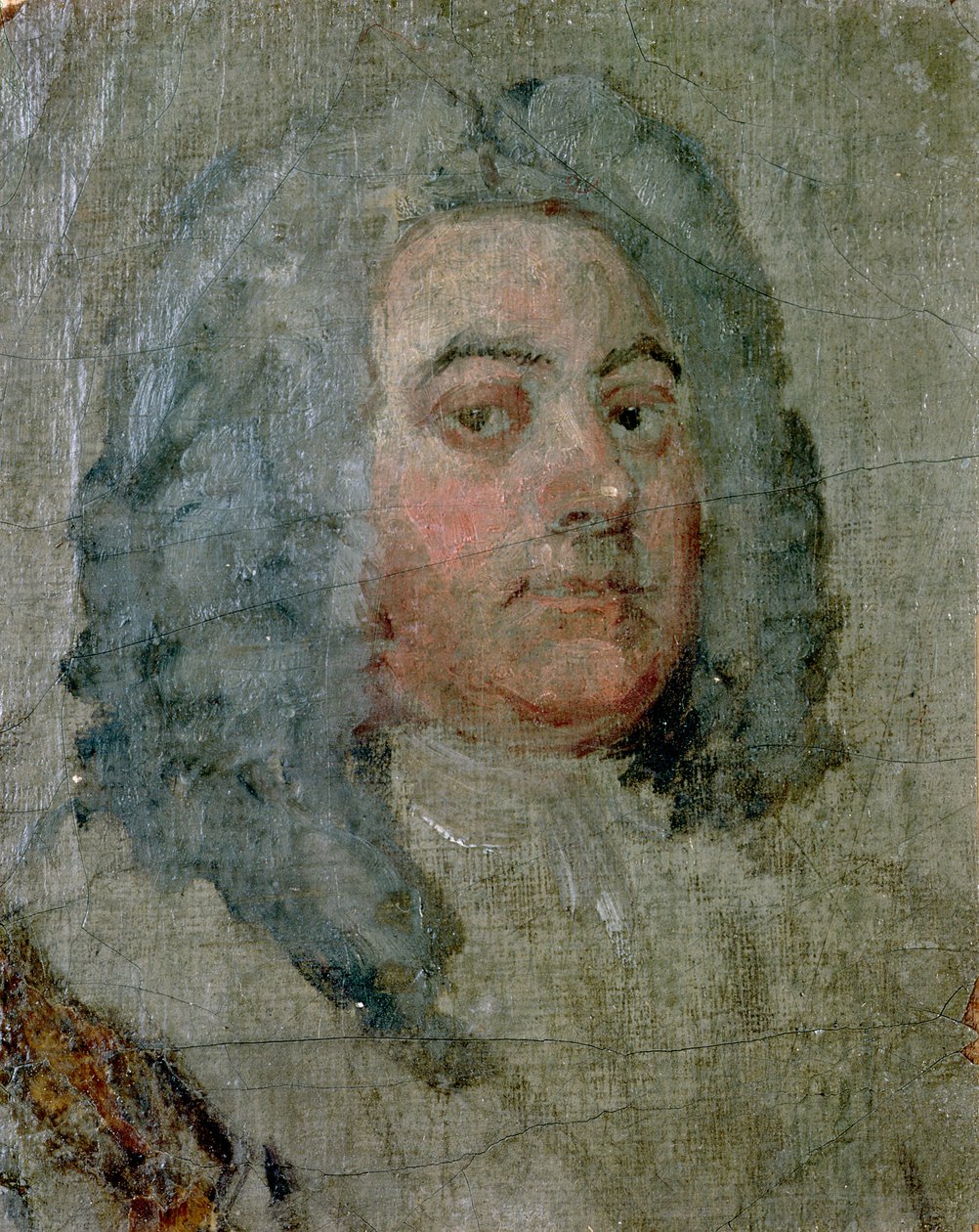Portrait of George Frederick Handel (1685-1759)  af William Hogarth