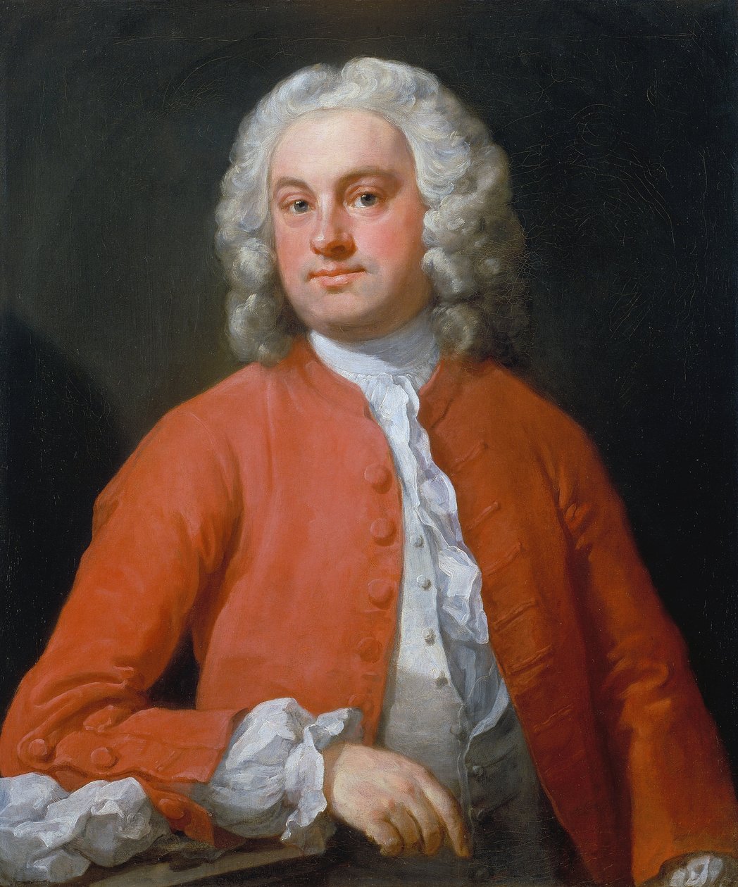 Portræt af en mand af William Hogarth