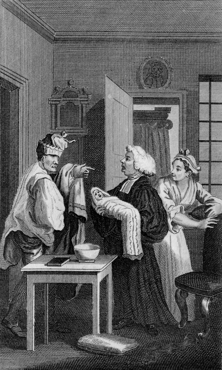 Anden frontispice til Tristram Shandy af William Hogarth af William Hogarth