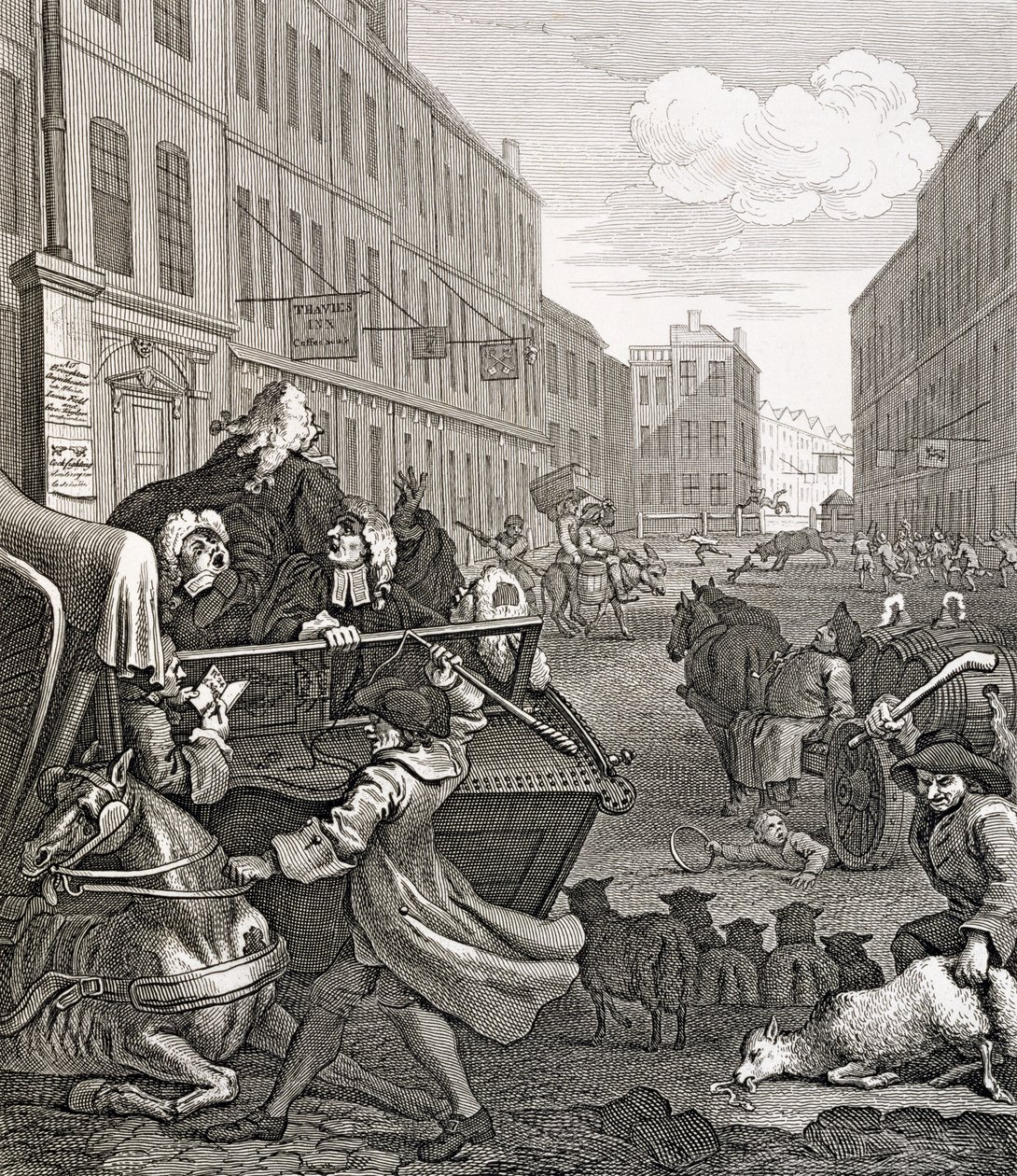 Anden fase af grusomhed af William Hogarth