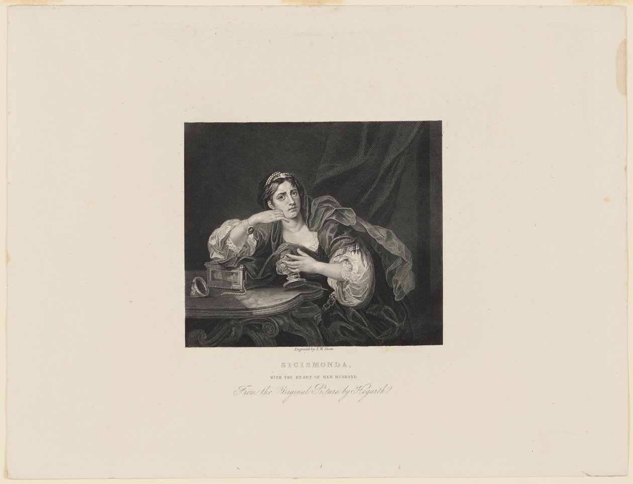 Sigismonda af William Hogarth