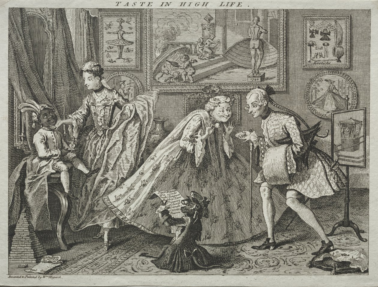 Smagen af det gode liv af William Hogarth