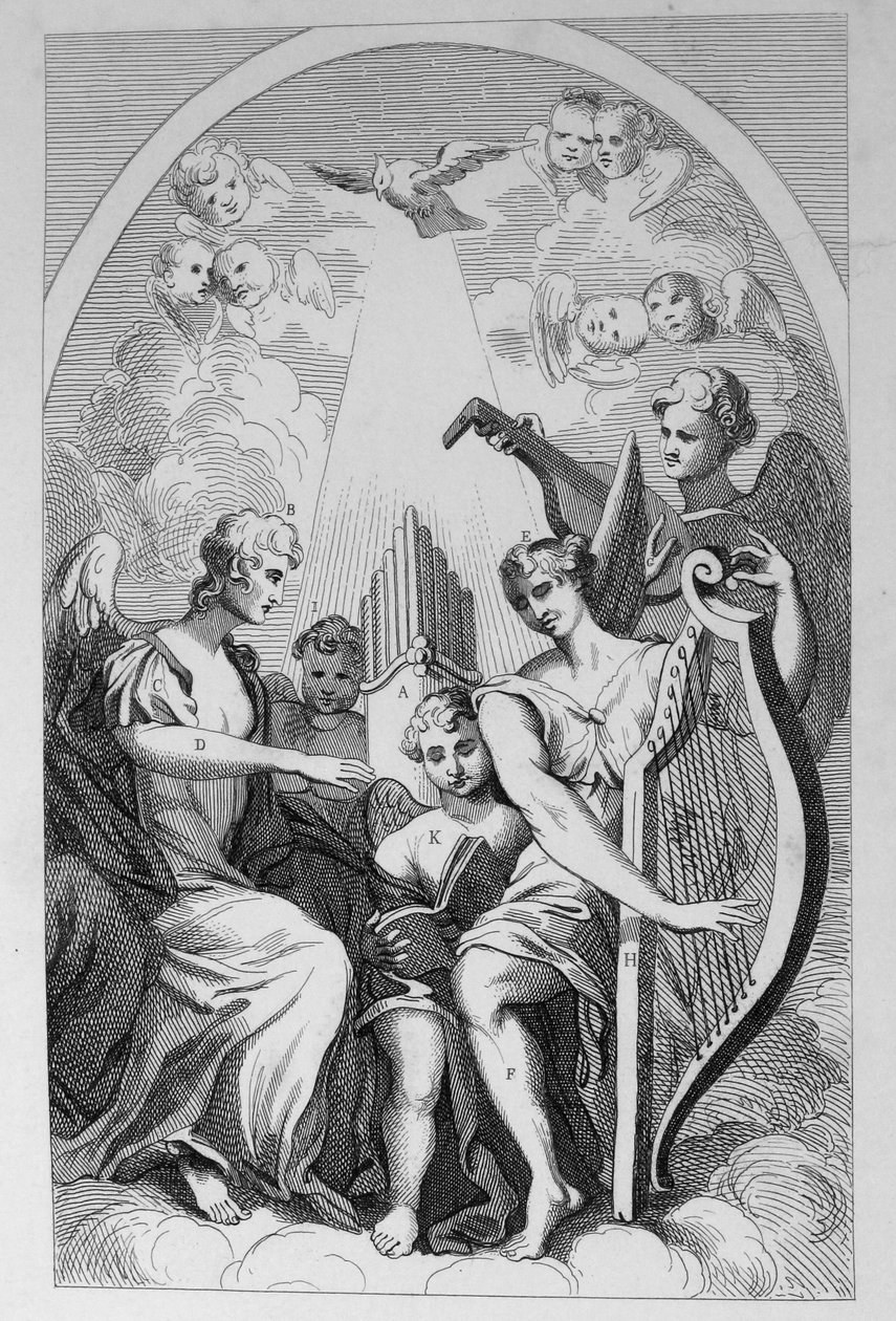 The Alter Piece Of St Clements Danes, Strand af William Hogarth