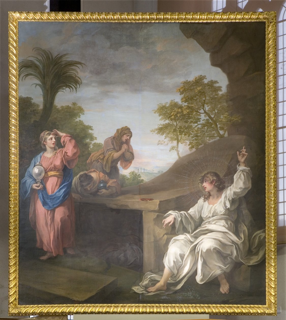 St Mary Redcliffes altertavle (midterpanel) af William Hogarth