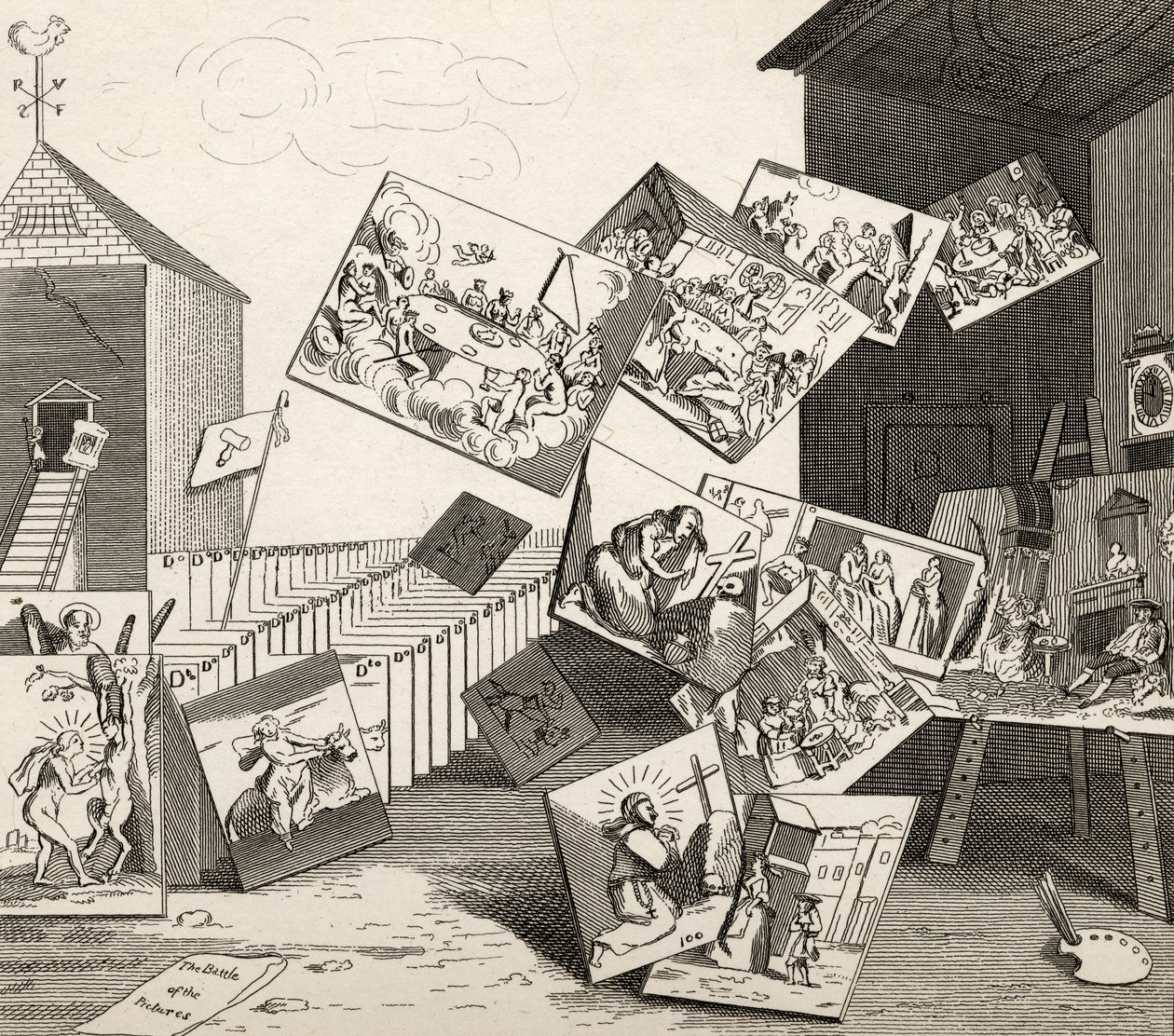The Battle of the Pictures, fra 