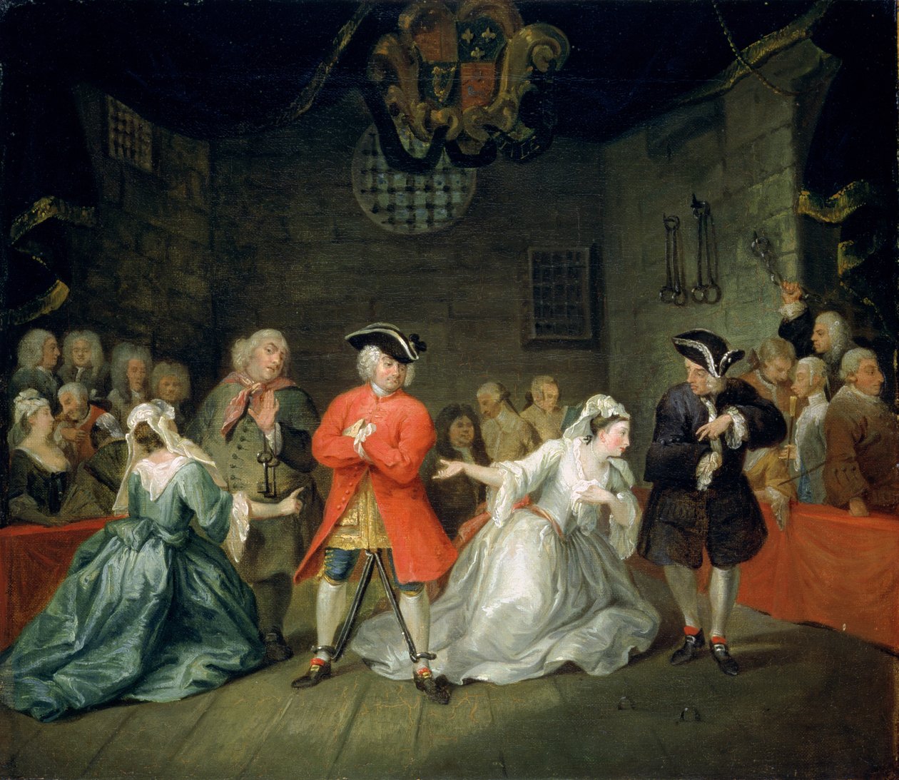 Tiggerens opera, ca. 1731 af William Hogarth
