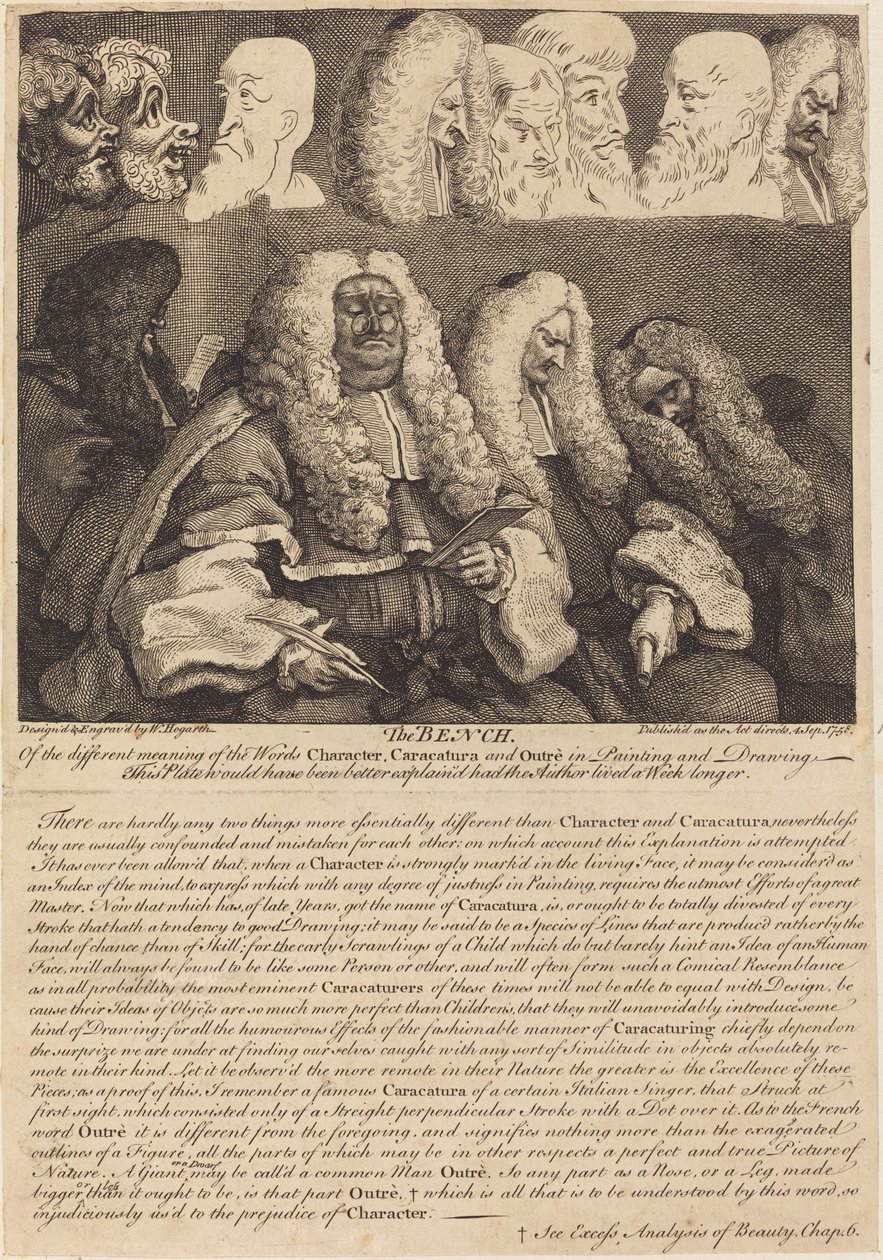 Bænken af William Hogarth