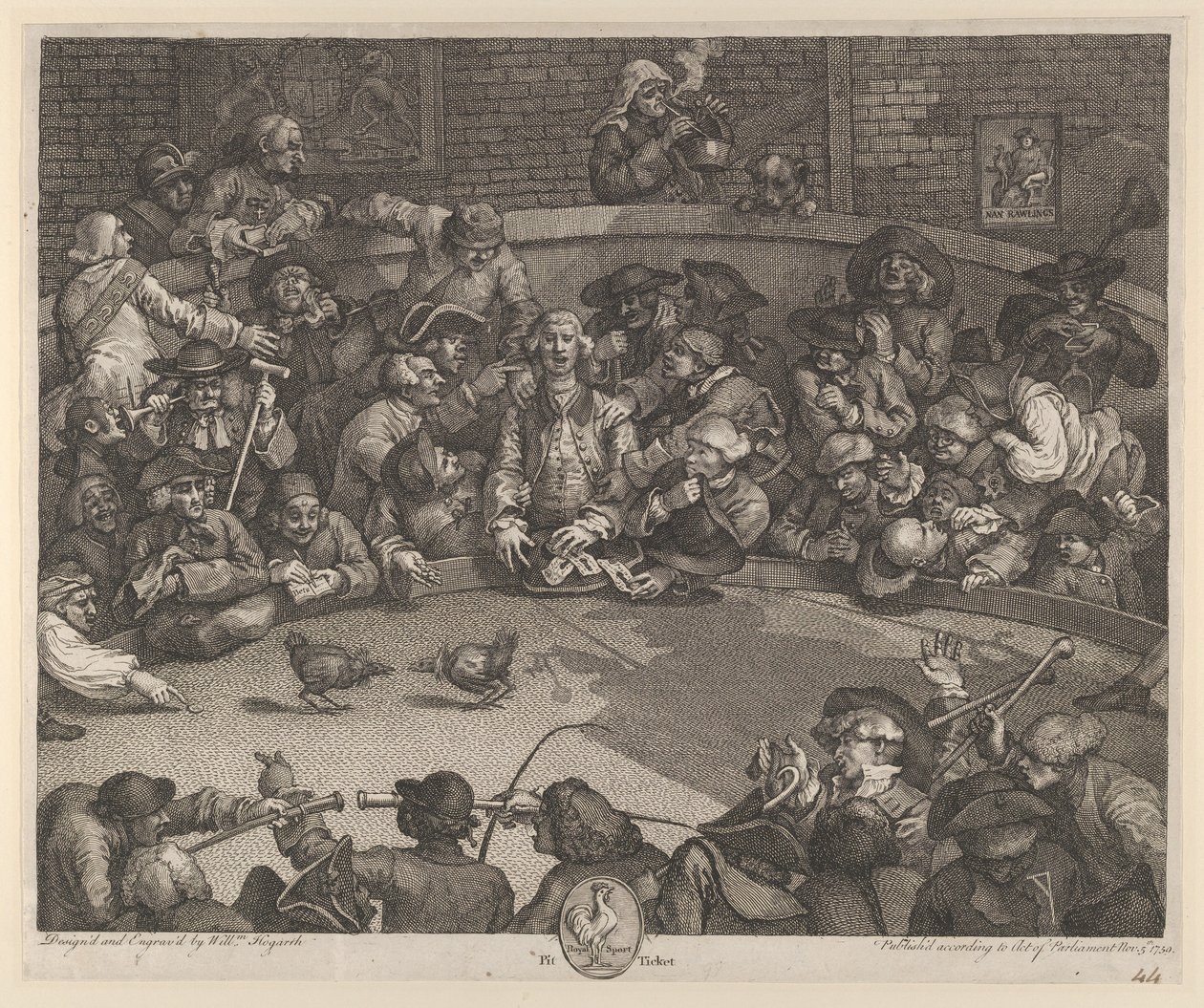 Cockpittet af William Hogarth