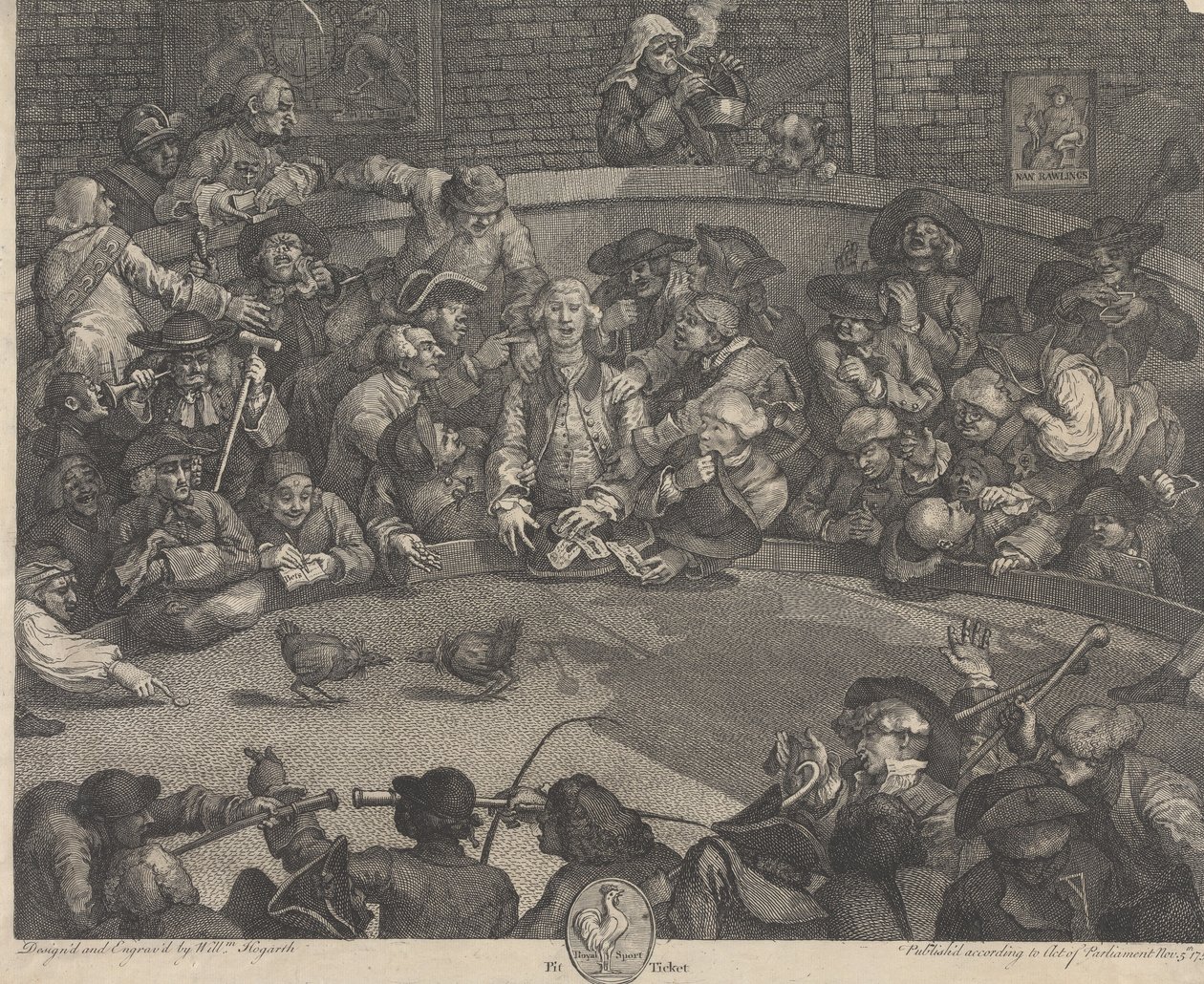 Cockpittet af William Hogarth