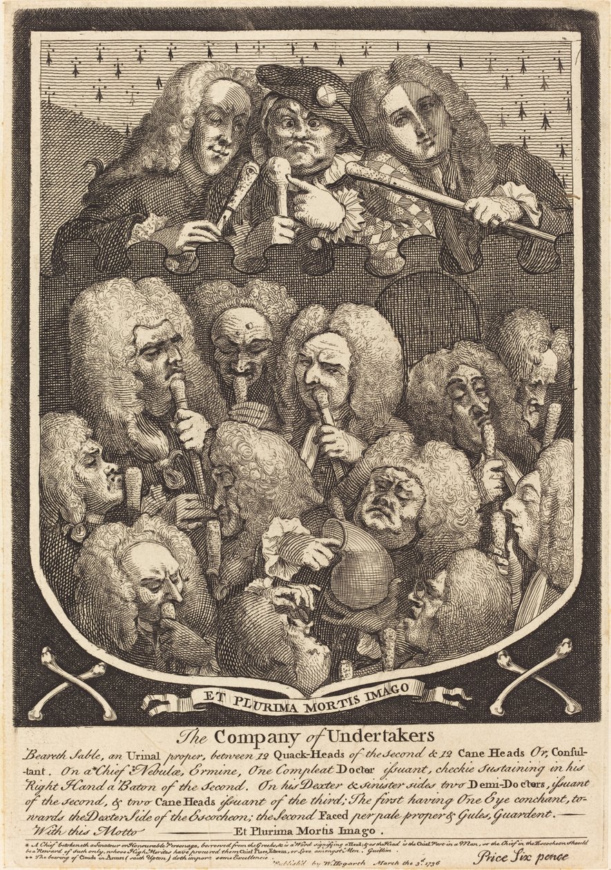 Bedemandsfirmaet af William Hogarth