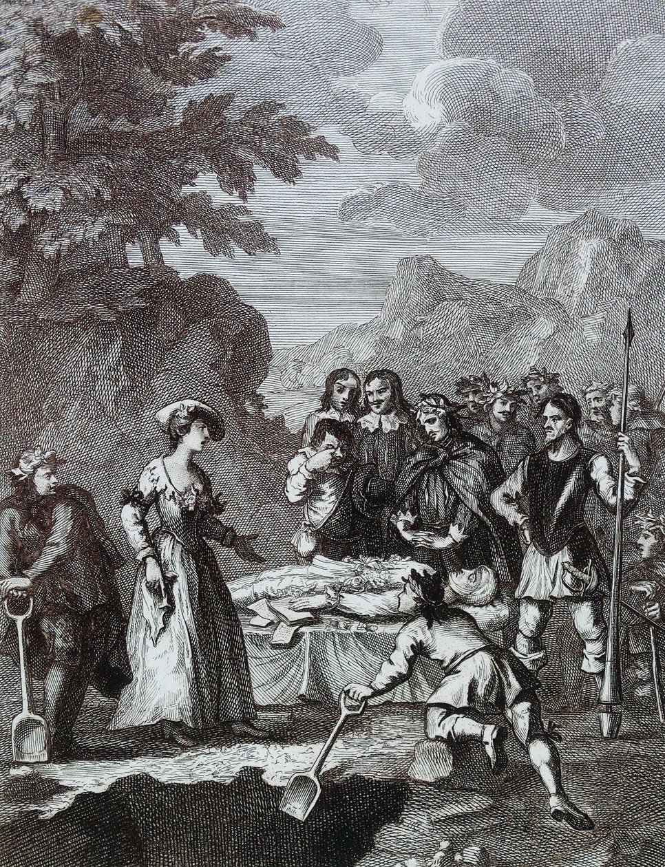 The Funeral of Chyrstom & Marcella, der retfærdiggør sig selv