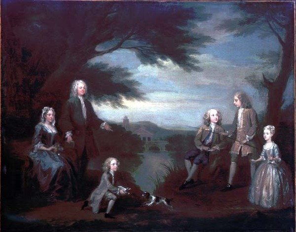 Familien Jeffreys af William Hogarth
