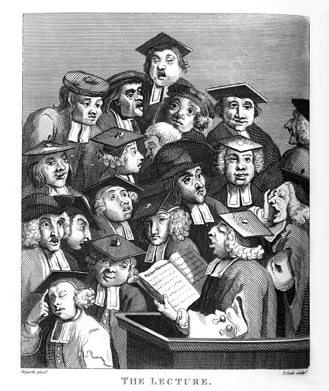 Foredraget af William Hogarth af William Hogarth