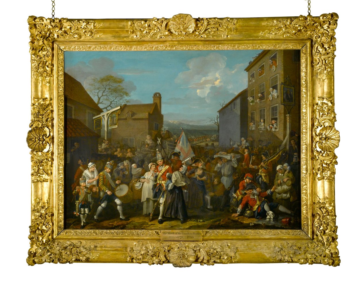 Vagternes march til Finchley, 1750 af William Hogarth