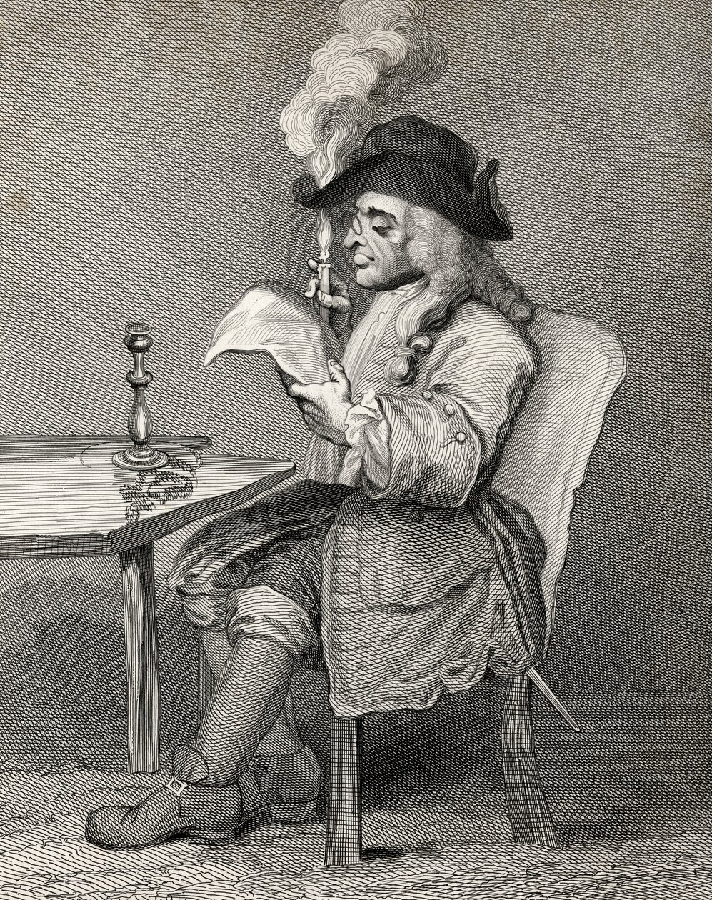 Politikeren, fra "The Works of William Hogarth", udgivet 1833 af William Hogarth