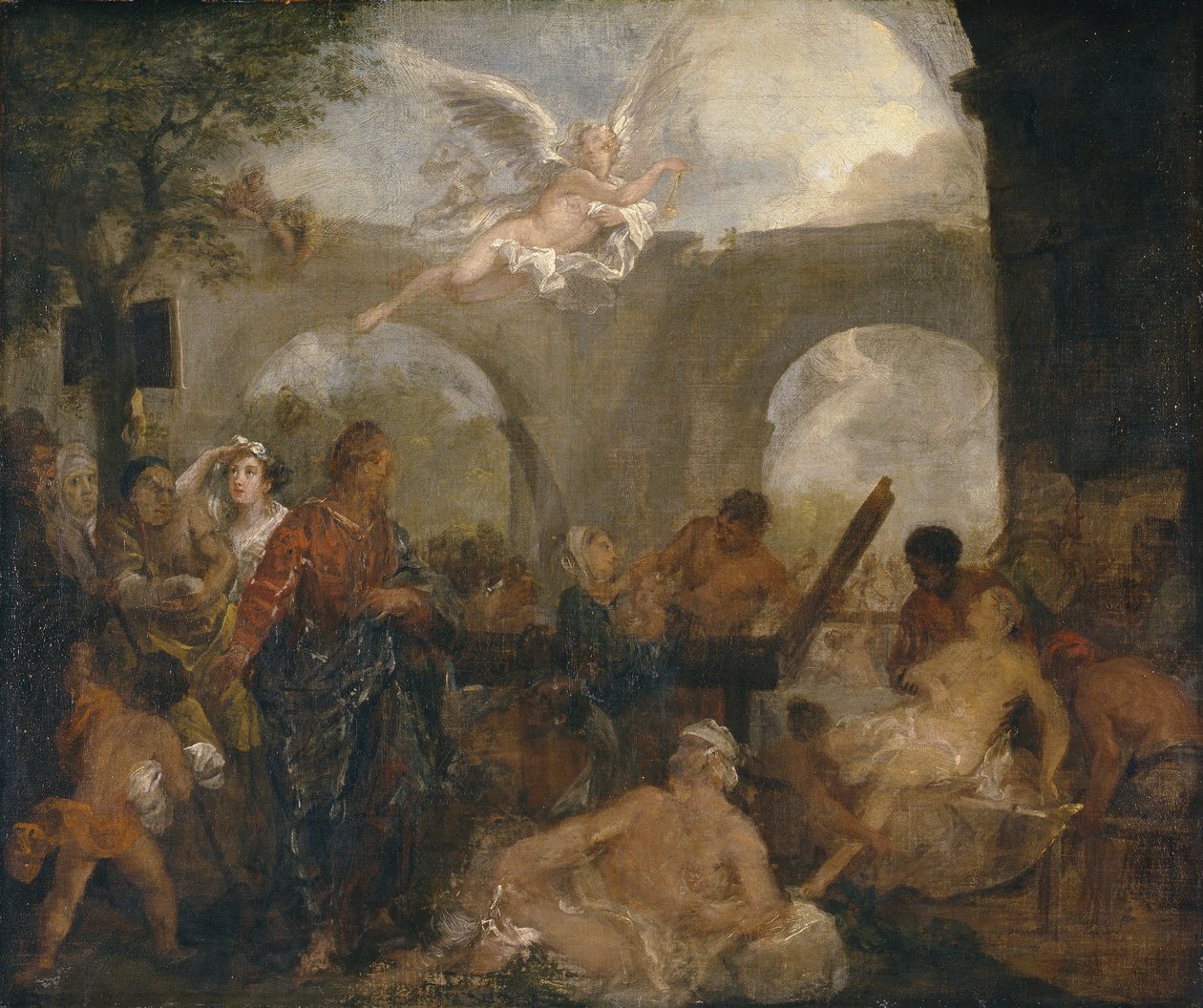 Poolen i Bethesda af William Hogarth
