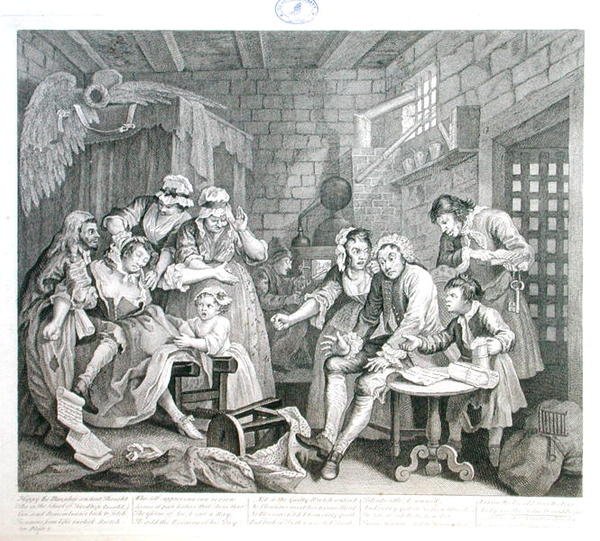 The Rake in Prison, plade VII, fra 