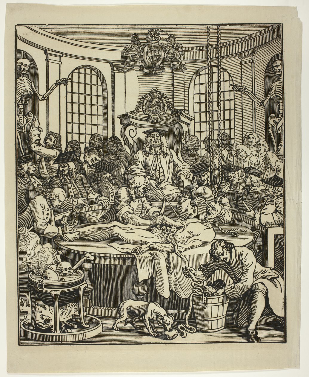 Grusomhedens belønning af William Hogarth