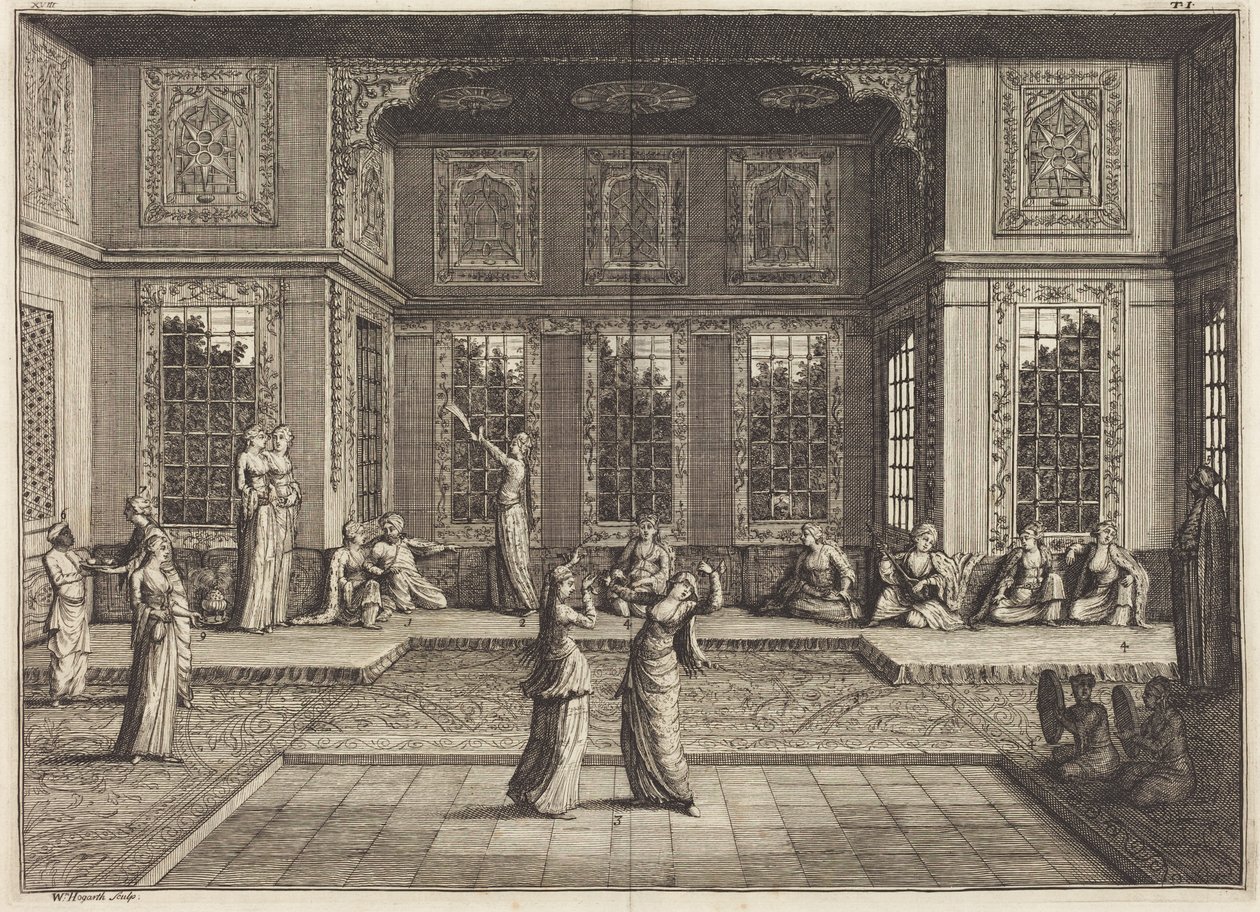 Seraillet af William Hogarth