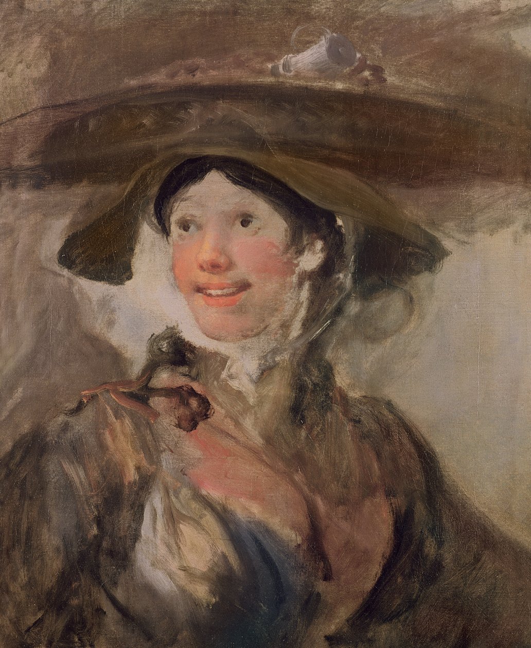 Rejepigen, ca. 1745 af William Hogarth