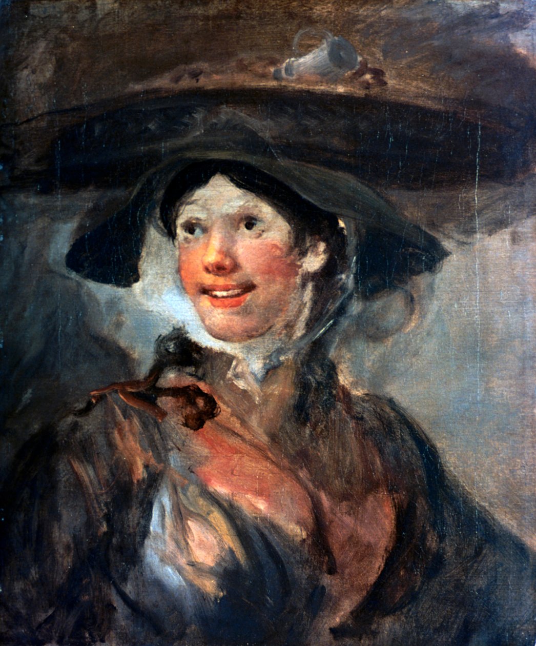 Rejepigen, c1745 af William Hogarth