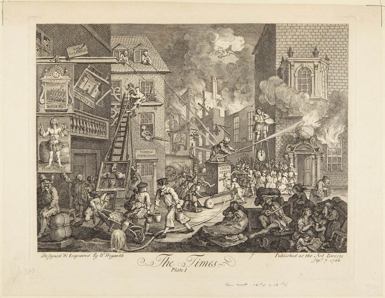 The Times: tavle I af William Hogarth