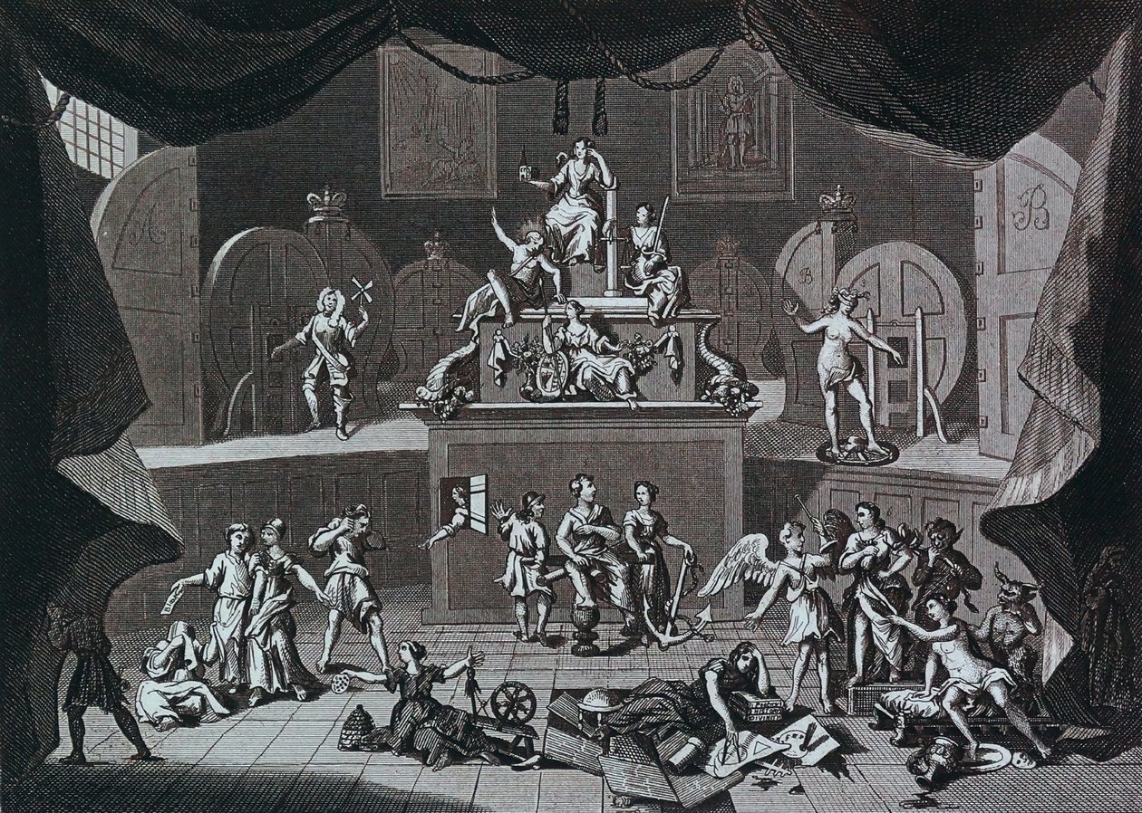 Lotteriet af William Hogarth