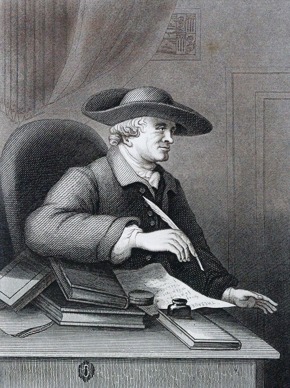 Thomas Morell (1703 1784) engelsk librettist, klassisk lærd af William Hogarth af William Hogarth