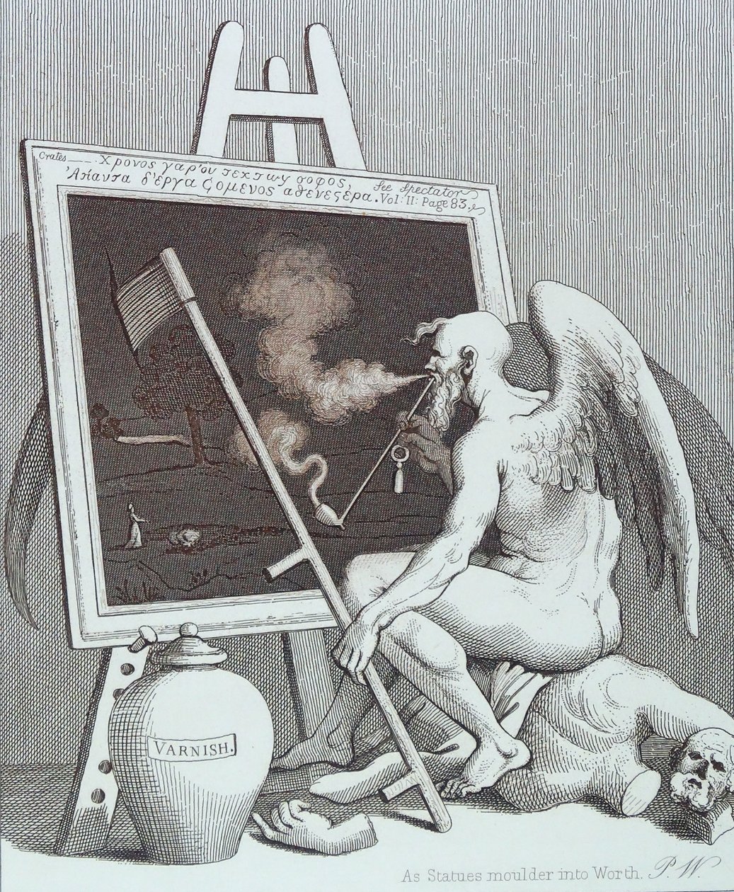 Til Naturen og dig selv appellerer af William Hogarth
