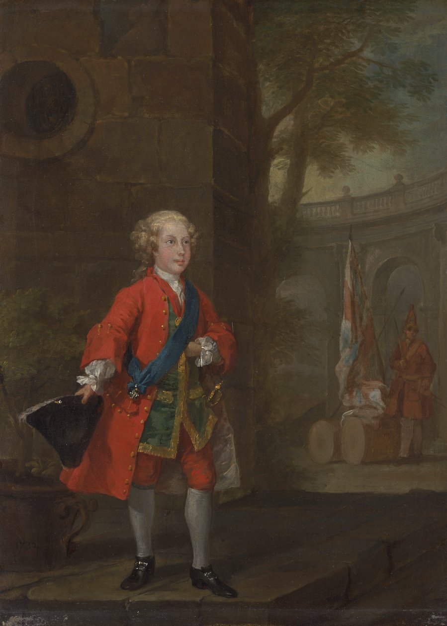 William Augustus, hertug af Cumberland af William Hogarth