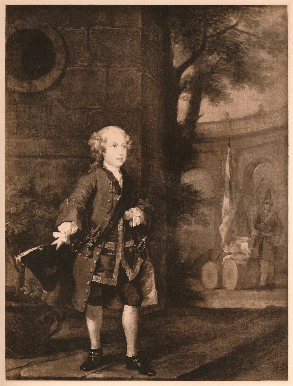 William Augustus, hertug af Cumberland, 1732 af William Hogarth